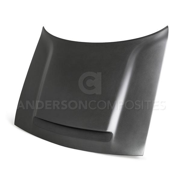 Anderson Composites DEMON Dry Carbon Fiber Hood 08-up Challenger